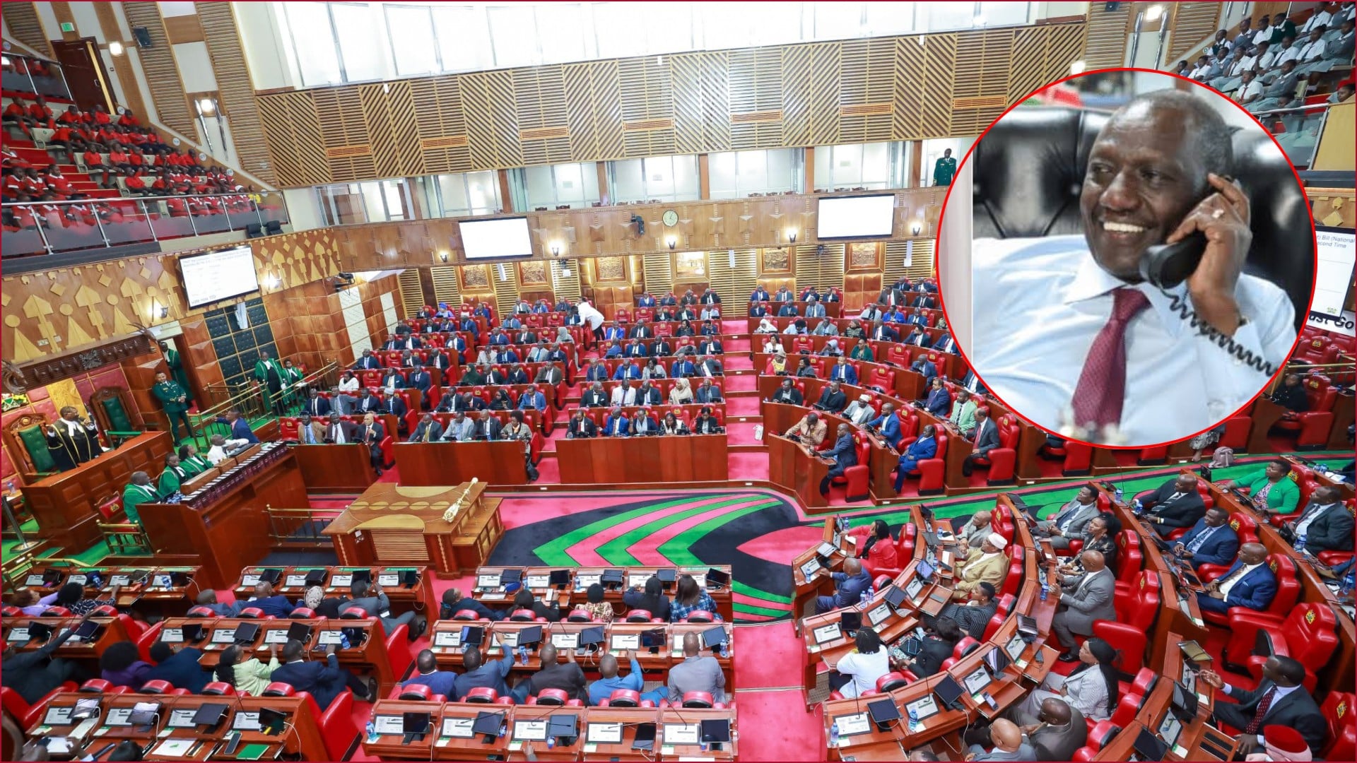 Kikuyu MP Kimani Ichung'wah denied claims that President William Ruto was contacted during the Finance Bill 2026 debate.